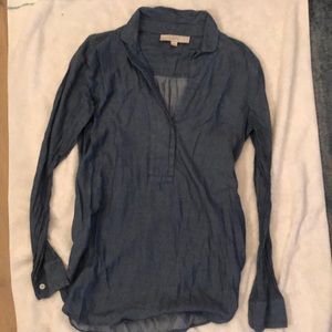 Denim blouse